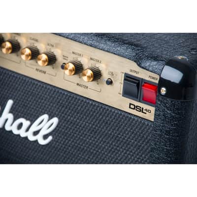 Marshall DSL40CR 40W All Valve 2 Channel 1x12 Combo With Resonance, Digital Reverb, Celestion V-Type Speaker image 8