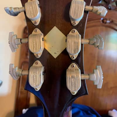 D'Angelico New Yorker 1954 Amber Sunburst w/original Lifton hardshell case image 5