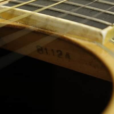 Vintage 1970's Yamaha FG-351B 636mm Scale length Acoustic Guitar Made in Japan image 10