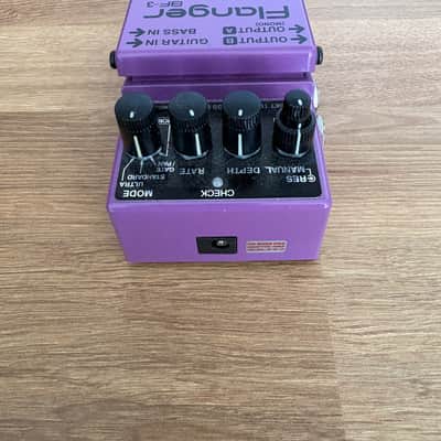 Boss BF-3 Flanger (Dark Gray Label) 2002 - Present - Purple image 4