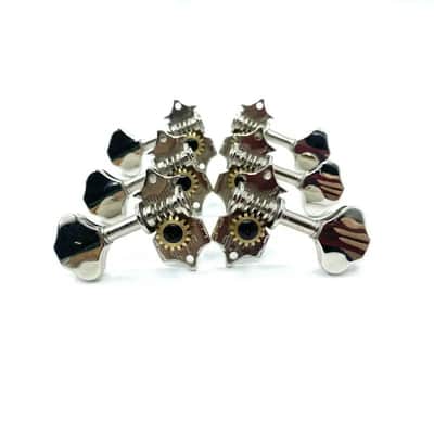 Vintage Open Gear 3x3 Guitar Machine Heads Tuning Pegs Keys image 2