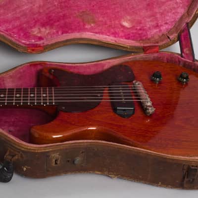 Gibson Les Paul Junior Solid Body Electric Guitar (1959), ser. #935049, original brown hard shell case. image 15