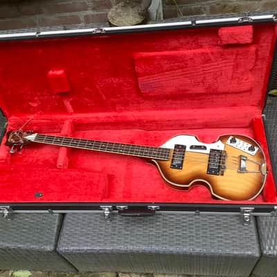 Maya ( Ibanez ) Violin Bass / Japan Vintage 70’s / with case image 12