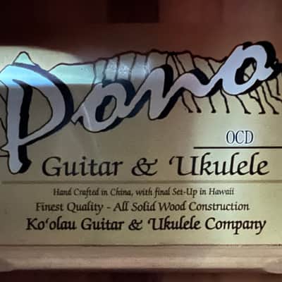 Pono ‘Ohe Concert Deluxe Ukulele 2011 - Gloss image 3