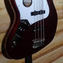 New Fender® American Standard Jazz Bass® Left Handed Mystic Red w/Case