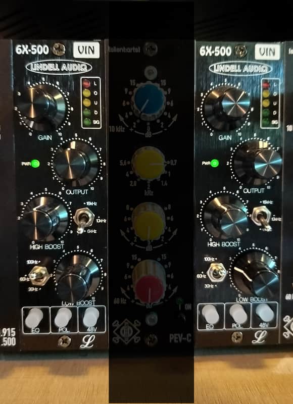 Lindell Audio 6X-500 VIN "Vintage Edition" Mic Pre / EQ #1 image 1