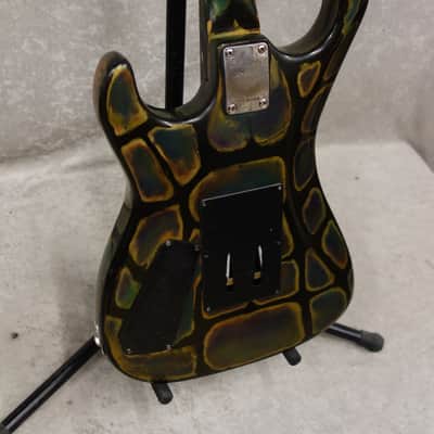 Unbranded "Home Brew" electric guitar with EMG pickups & Floyd Rose image 2