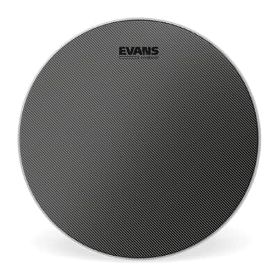 Evans Hybrid Coated Snare Batter Drum Head, 14 Inch image 1