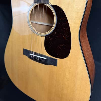 Martin D-18 (2026) Dreadnought Acoustic Guitar Gloss Natural Finish w/ Case (811) image 7