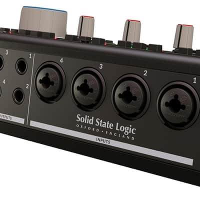 Solid State Logic SSL 12 12-Channel USB Audio Interface 2023 - Black image 5