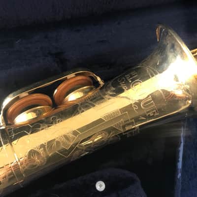 H-Couf (Keilwerth) Superba I (SX90R) Gold Plated Eb Alto Saxophone - Gold-Plate image 2