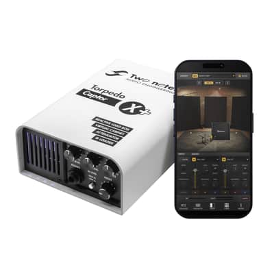Two Notes Torpedo Captor X+ 8 Ohm Reactive Load Box, Attenuator, DynIR Cab Sim & IR Loader image 8