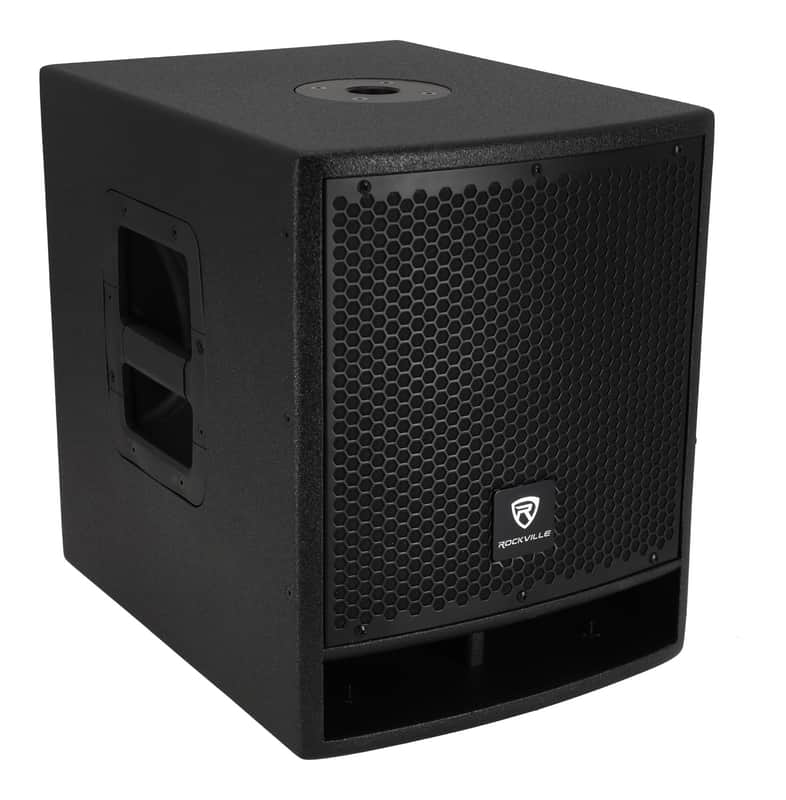Rockville RBG10S V2 10" 1200w Active Powered PA Subwoofer w/DSP Pro Audio/DJ Sub image 1