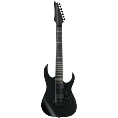 Ibanez RGRB720 Iron Label 7-String Electric Guitar - Black Flat image 2
