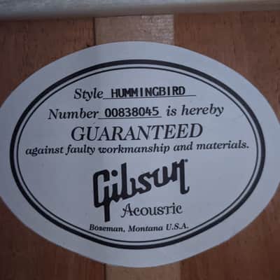 Gibson Hummingbird Heritage Cherry Sunburst Acoustic Guitar image 12