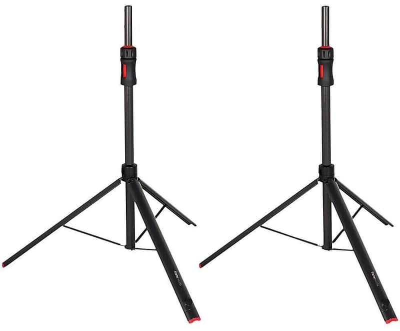 Gator GFW-ID-SPKRSET Set OF (2) Frameworks ID Series Adjustable Speaker Stands image 1