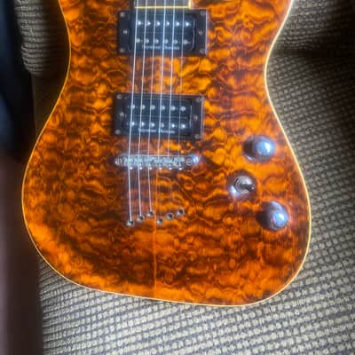 Washburn X Series- X50 PRO-Q 2000's Quilted Rootbeer image 1