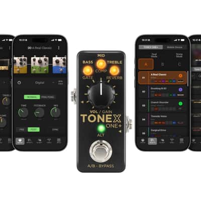 IK Multimedia ToneX One + Modeling Stompbox with Bluetooth & Midi image 5