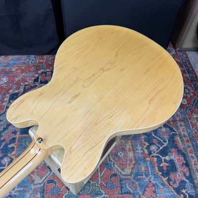 *VIDEO* Epiphone Sheraton II Semi-Hollow Body Natural w/Hard Case- 2008 image 8