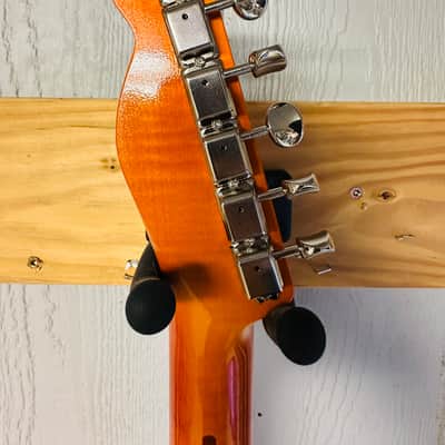 Warmoth Telecaster 2026 - Flamed orange burst image 12