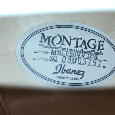 Ibanez MSC650 Montage Acoustic-Electric Guitar – 2008 – Used; Great Condition (w/ Hard Case) image 24