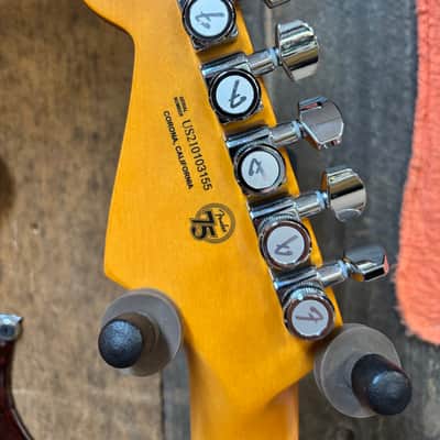 Fender American Ultra Luxe Stratocaster 2021 - Sunburst image 7
