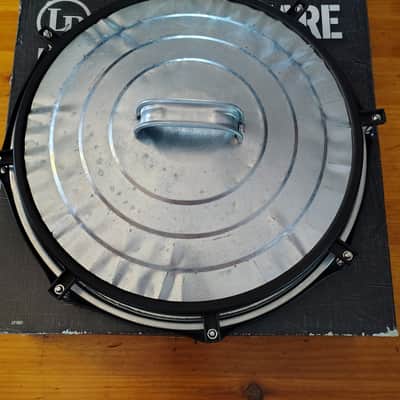 Latin Percussion LP1601 RAW Series Trash Snare with Sound Enhancer 2010s - Silver/Black image 3