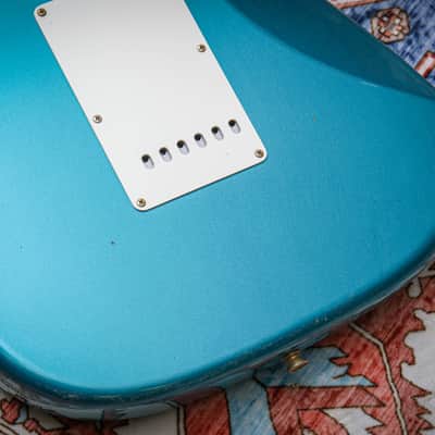 FENDER USA Custom Shop '62 Stratocaster *Dealer Exclusive Flamethrower Journeyman Relic "Ocean Turquoise" (2025) image 20
