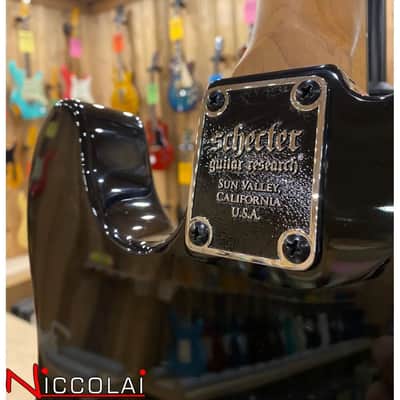 Schecter PT STANDARD BLACK FADE BURST BURL image 8