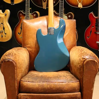 Fender Jazz Bass Lake Placid Blue (Matching Headstock) de 1966 image 7