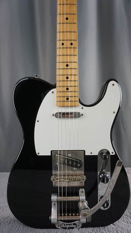 Fender Japan Telecaster Standard 2007 Black Bigsby Fender Custom Shop Pickup image 1