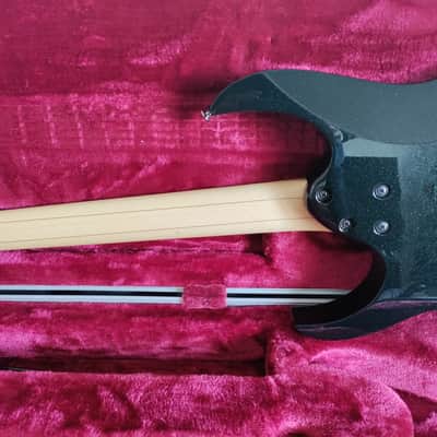 2017 Ibanez Prestige RG655 Galaxy Black w/OHSC image 7