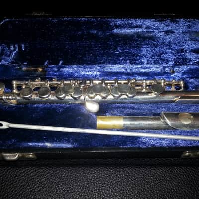 1958 Artley Piccolo with cleaning rod and case image 1