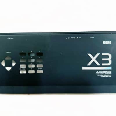 KORG X3 Original Black Top Side Frame Panel. Great Condition ! image 3
