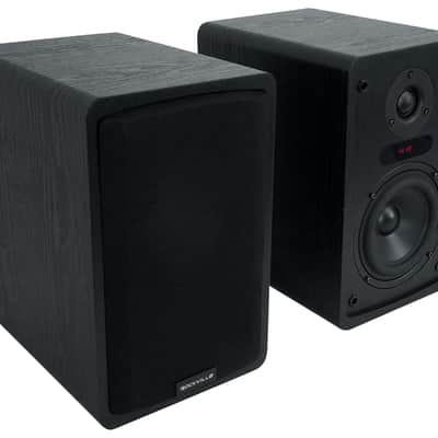 2 Rockville ELITE-5B V3 Black 800w Home Audio 5.25" Bluetooth Bookshelf Speakers image 4
