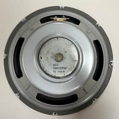 Reconed Pair Vintage 1977 Oaktron 12" 12HU2797 8 ohm Speakers (12) image 3