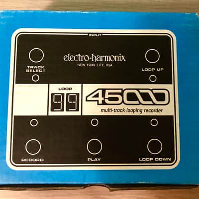 Electro-Harmonix 45000 Stereo Multi-Track Looper with Foot Controller 2013 - Present - Silver / Black image 13