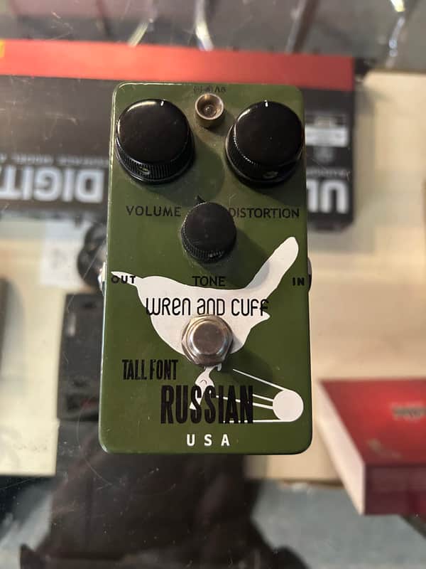 Wren and Cuff Tall Font Russian