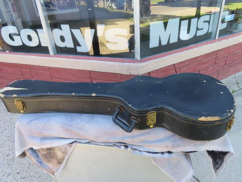 GUILD 1960's BLUESBIRD BASS HARDSHELL CASE RARE ORIGINAL CASE image 1