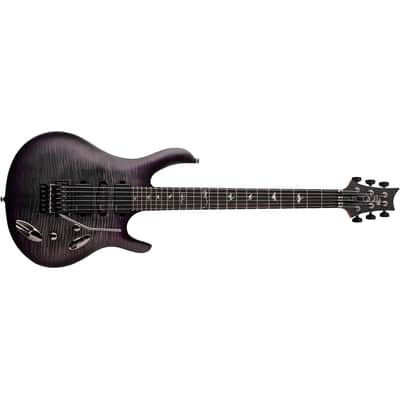 PRS SE Chleo Herman Li Signature Guitar - Charcoal Purple Burst image 3