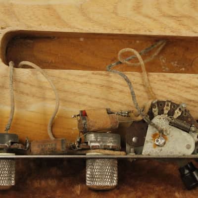 all original 1951 Fender ESQUIRE Blonde with orig. hardshell case image 24