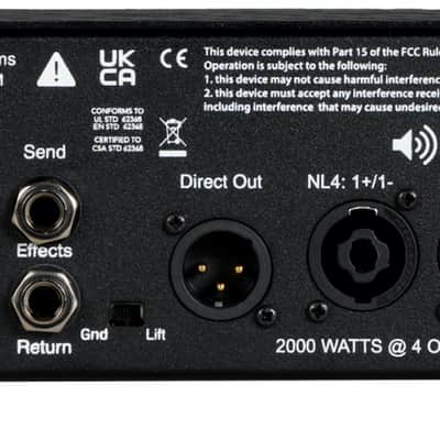 Bergantino Forté HP Ultra Bass Amplifier Head image 3
