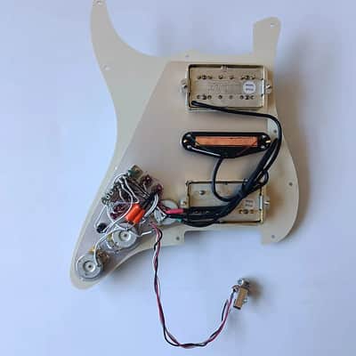 HSH Guitar Prewired Loaded Strat Style Pickguard, Wilkinson Alnico Pickups, MultiFunction Switches image 3