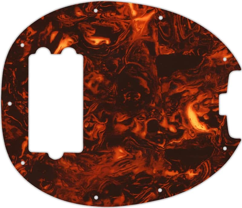 WD Custom Pickguard For Music Man StingRay Classic Bass #05F Faux Tortiose image 1