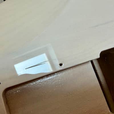 Allparts Stratocaster body - see through blonde image 9