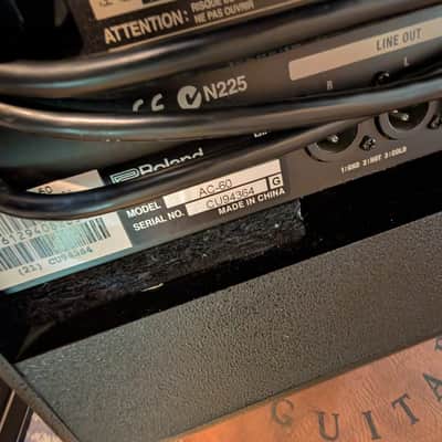 Roland AC-60 Acoustic Guitar/Voice Amplifier image 7