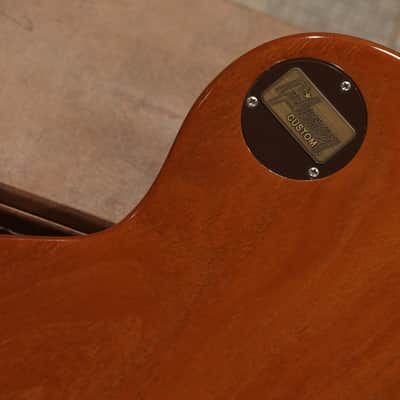 2012 Gibson Les Paul Custom Shop Standard 1957 Reissue Lefty Electric Guitar Gold + COA OHSC image 14