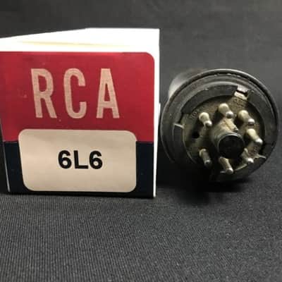 RCA 6L6 Metal Tube VINTAGE Power Amplifier VACUUM TUBE USA Tested I.5966-D image 3