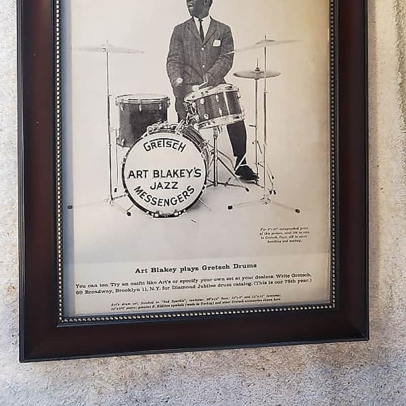 1958 Gretsch Art Blakey B & W