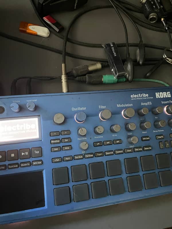 Korg Electribe 2 2010s - Blue image 1